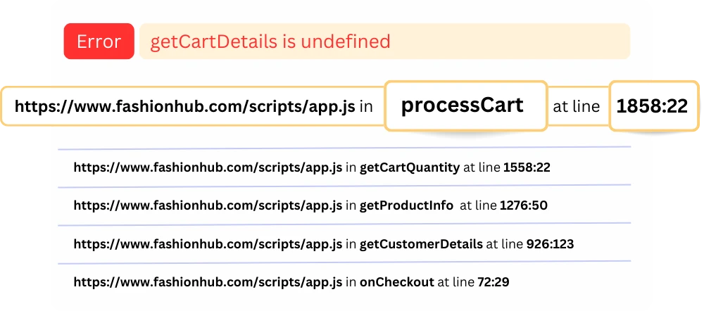 Dive Deeper into Error Stack Trace