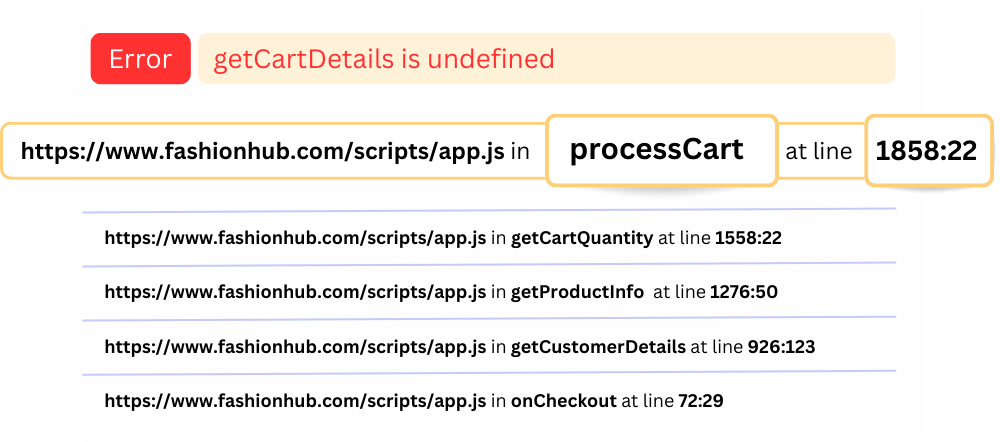 Dive Deeper into Error Stack Trace