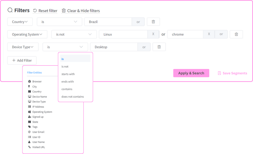 Privacy-Focused Control on What Data is Recorded